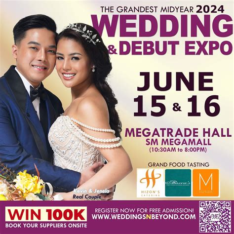 The Grandest Mid Year Wedding & Debut Expo on JUNE 15.